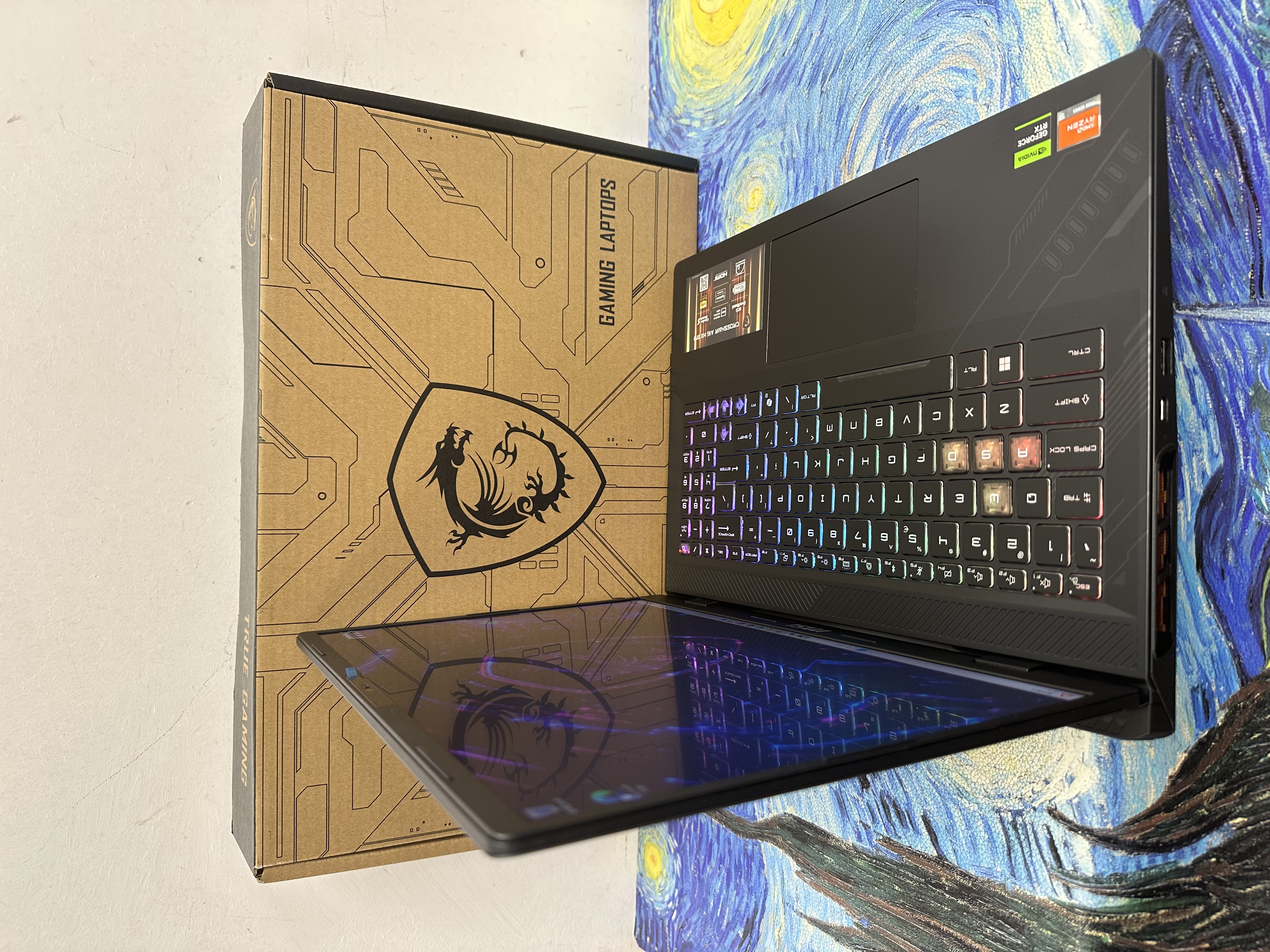 #6104全新質素MSI RTX 5060 MSI  CROSSHAIR A16 HX /AMD Ryzen 9 7945HX /16GB Ram/1TB SSD/16寸 2.5K Mon/240Hz 高刷/RGB 彩色Keyboard/ Gaming Laptop / Notebook / Laptop / PC Gaming / Movie / Netflix / Youtube / Win11