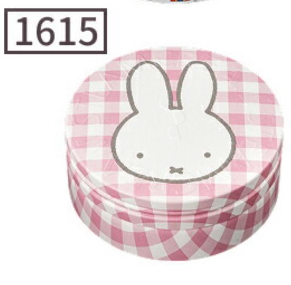 MIFFY STEAM CREAM 粉紅 格仔