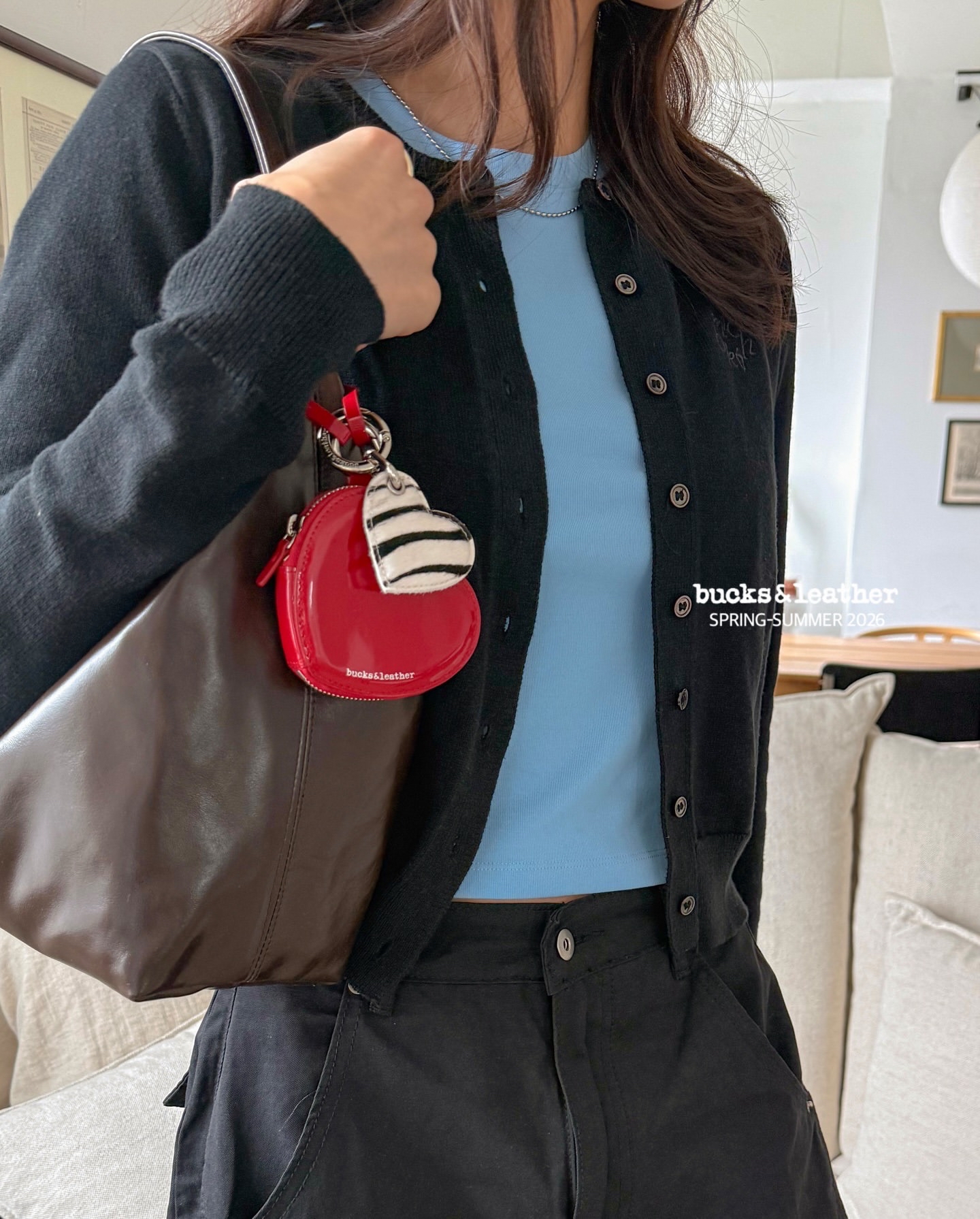 預訂_Heart Pouch By Bucks & leather