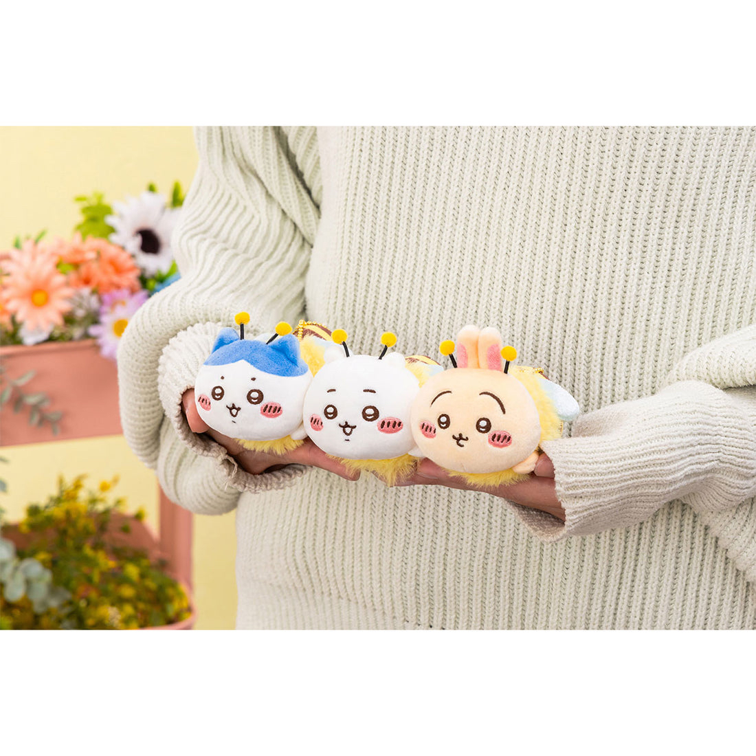 【Apr15日版官方再入荷】Chiikawa 小蜜蜂掛飾 - 兔兔