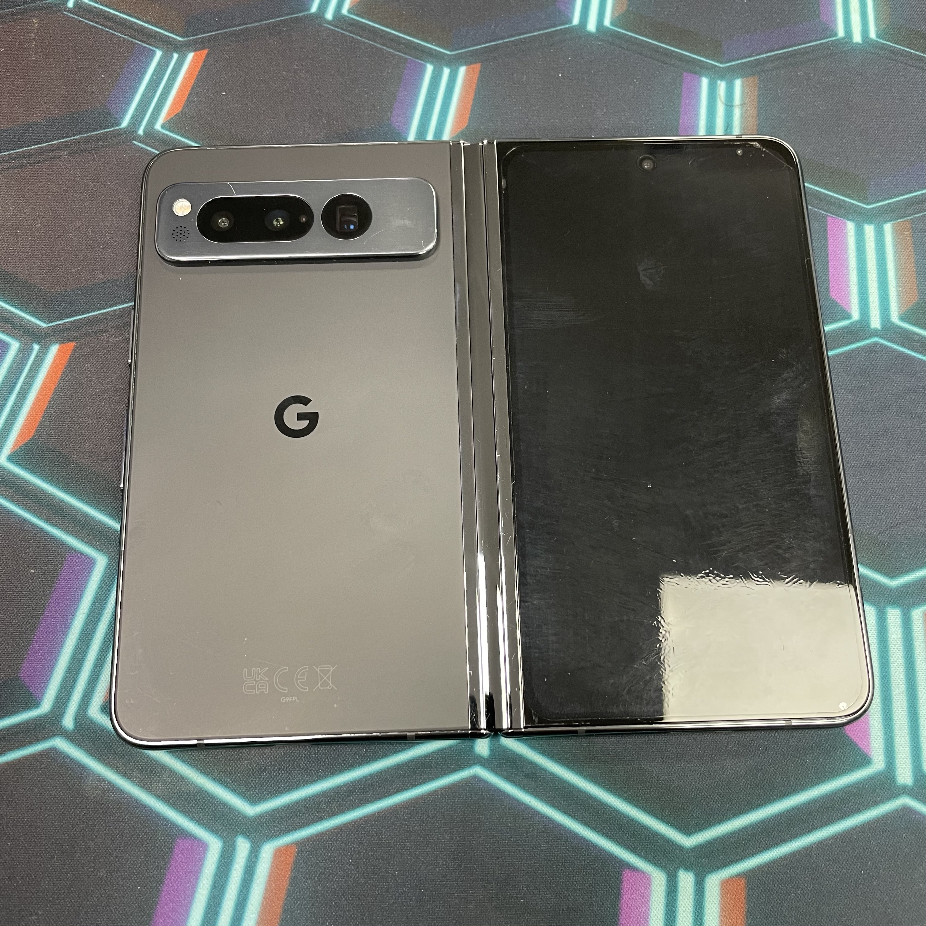 *8224 Google Pixel Fold 勁靚機 12+256GB 黑色 black 國際版