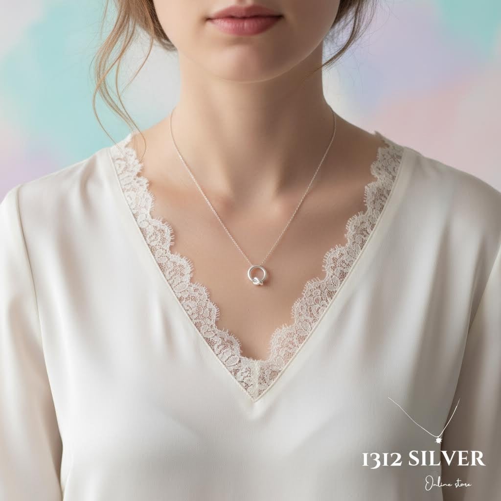 S925 - EN0110 Ring Necklace