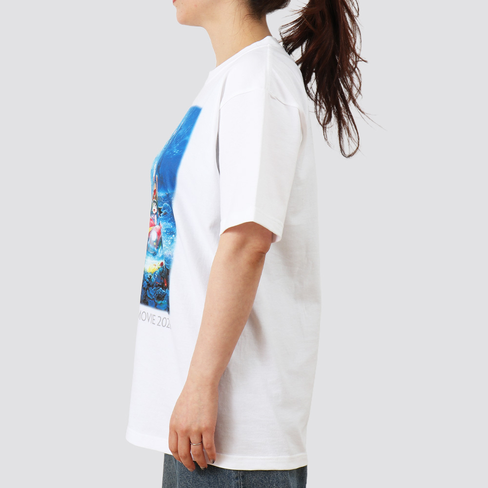 [訂購] 多啦A夢 Tshirt Doraemon 白色(新大雄的海底鬼岩城)