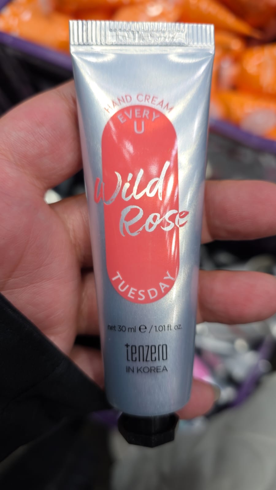 ten zero hand cream wild rose