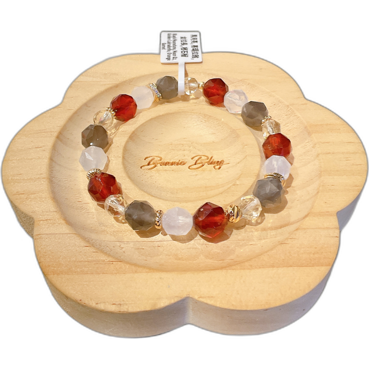 【月華曜金•守護啟蒙】深層療癒能量手串 