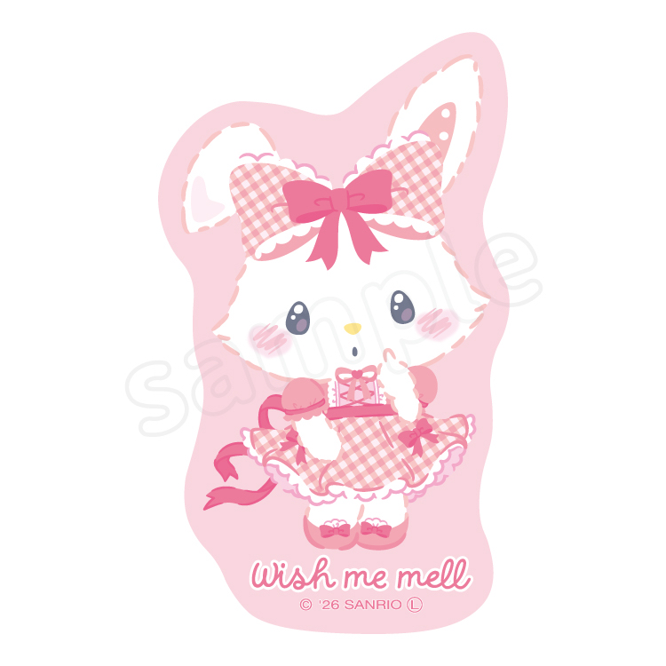 🎀【預訂】 Sanrio sweetie 2 貼紙 - Wish me mell