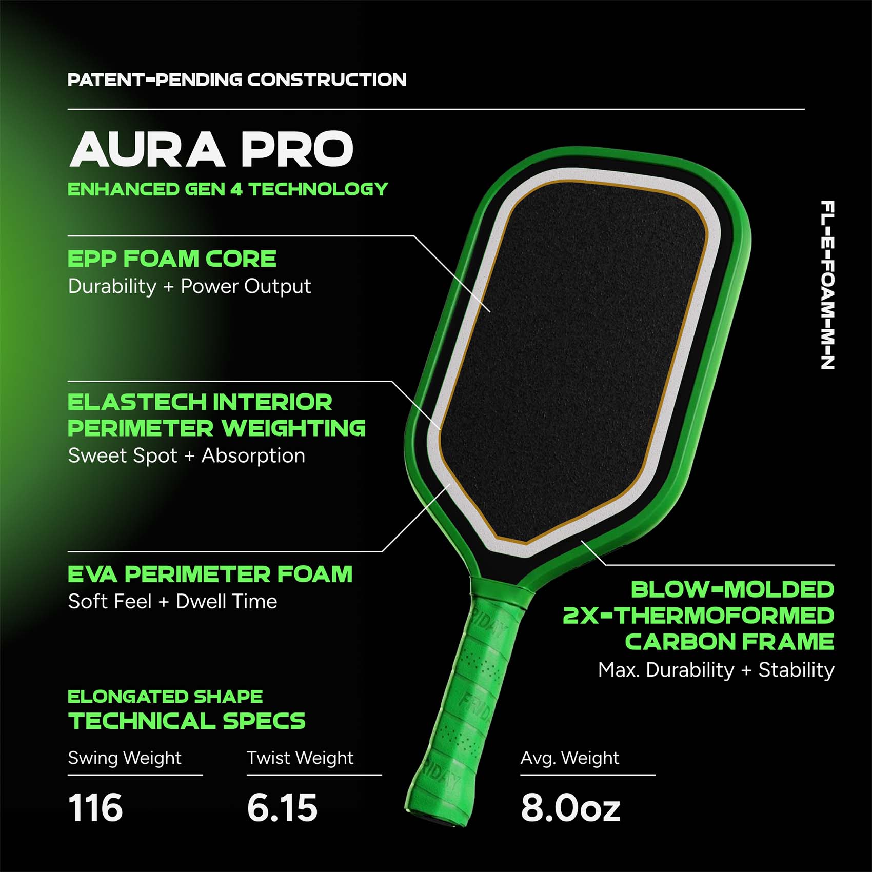 Aura Pro Paddle | Gen 4 (16mm)