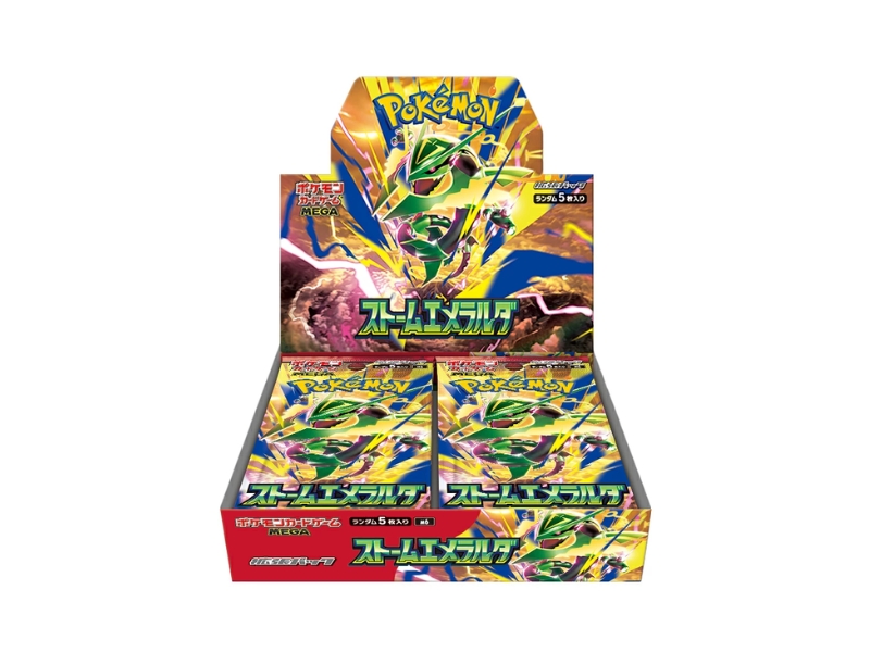 PTCG 日版 寶可夢卡牌強化擴充包 - M6「綠寶石風暴」 (原盒)
