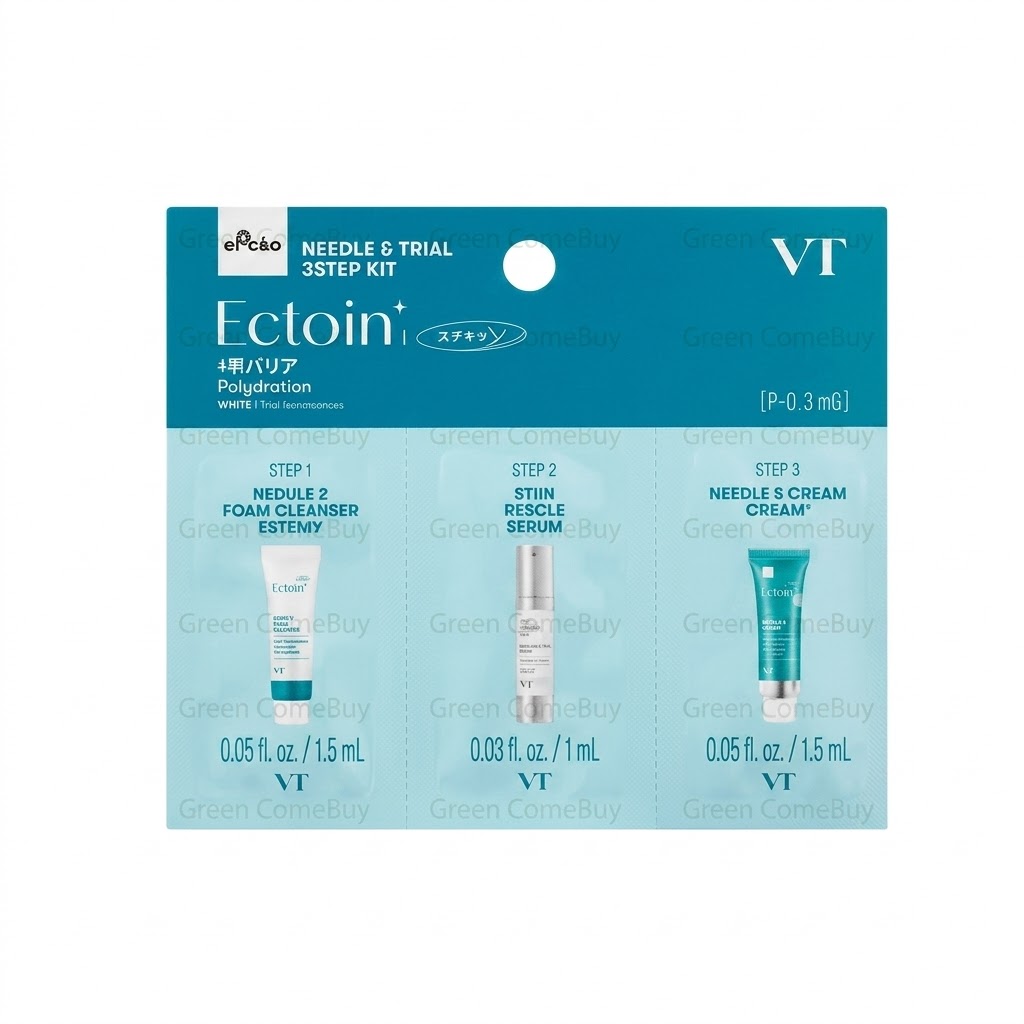 VT Cosmetics積雪草三部曲改善皮膚紋理、彈性和光澤
