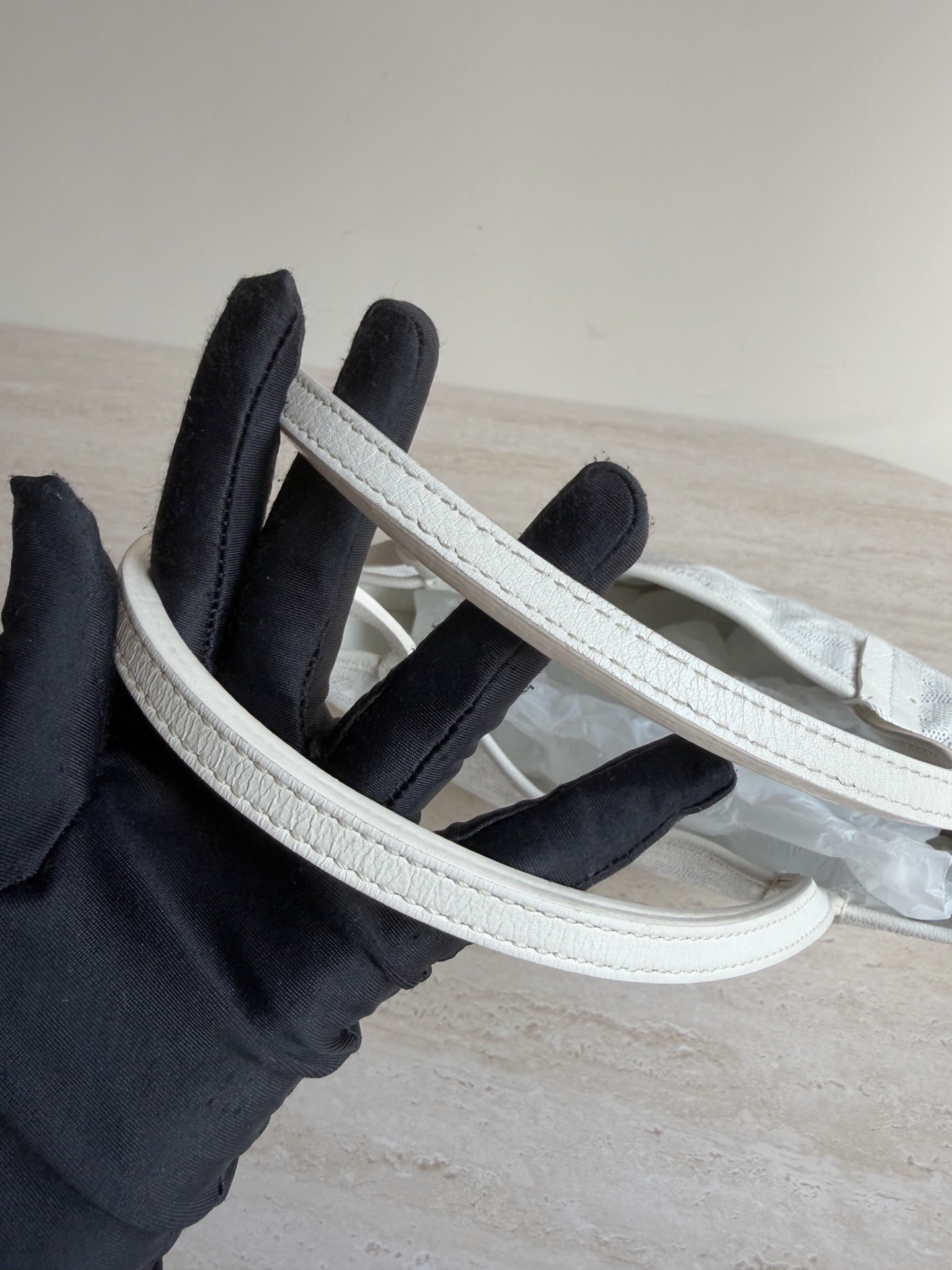 【預訂貨品】Goyard老花mini白色子母tote 