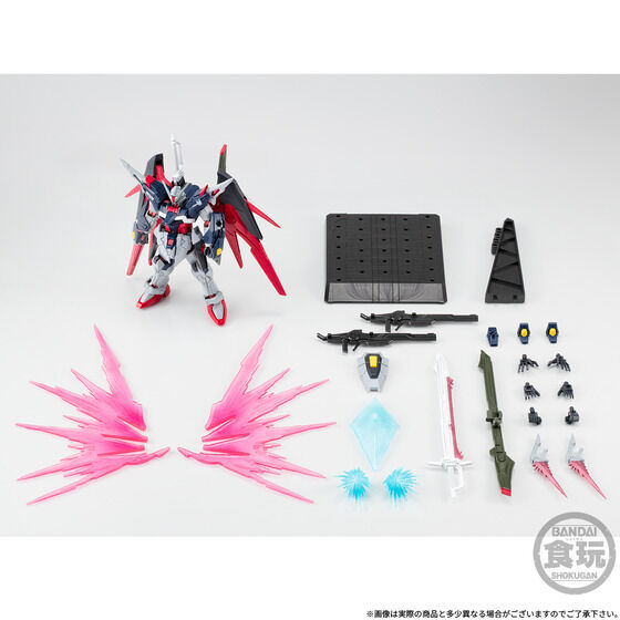 (預訂訂金 $100) (總價 $376) (魂限) Bandai 機動戰士高達 Mobile Suit Gundam G Frame FA Destiny Gundam SPEC II (Final Battle Image Colour) 命運高達 SPEC II (最終決戰色) 食玩 (行版)