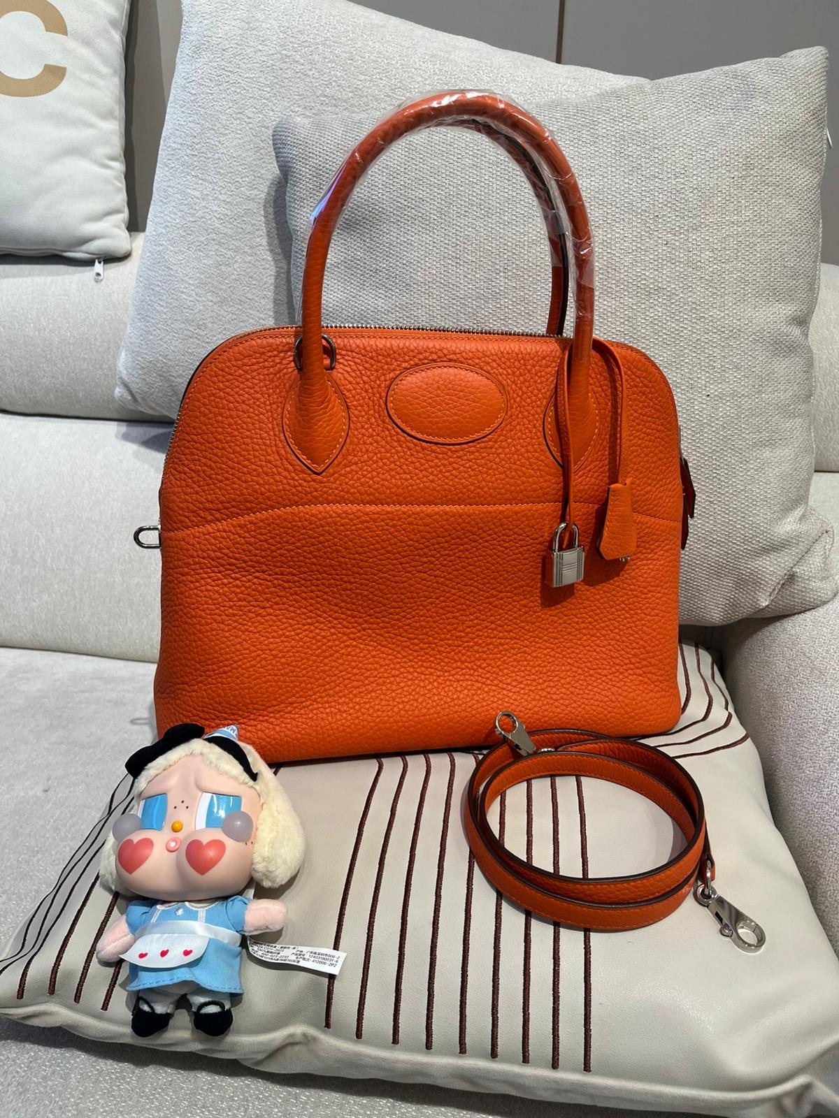 Hermes bolide 31,STAMP [R] 100%Authentic ,98%new ✅收據✅key lockpad✅Dust bag✅box 