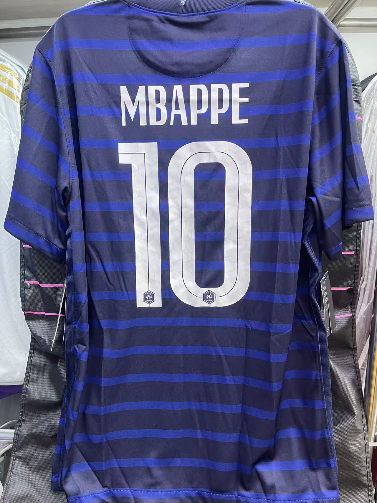 2020 France Home Shirt #10 MBAPPE "BNWT"