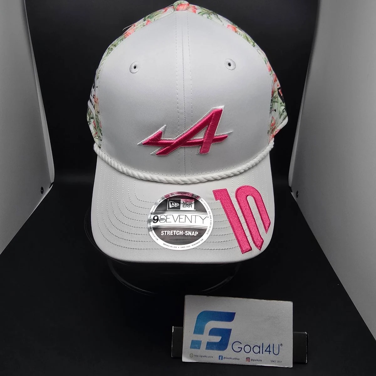 New Era Alpine F1 車隊 9FORTY 棒球帽 (粉色帽簷)
