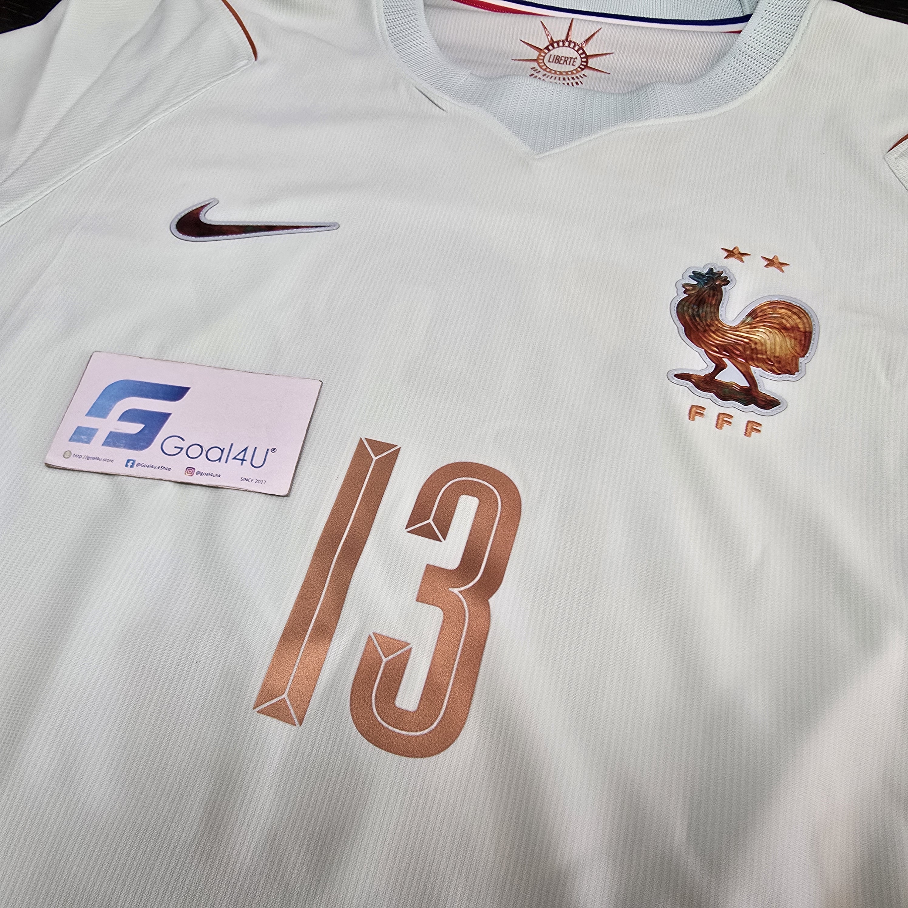🗽薄荷綠之美 Nike France 法國 2026-27 作客球迷版球衣 (可加印字章) IB5367