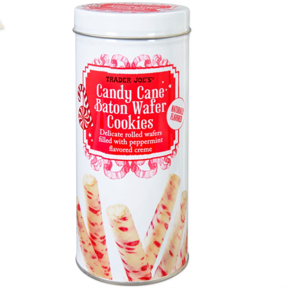 🇺🇸 [期間限定] Candy Cane Baton Wafer Cookies 薄荷糖杖忌廉威化卷 142g