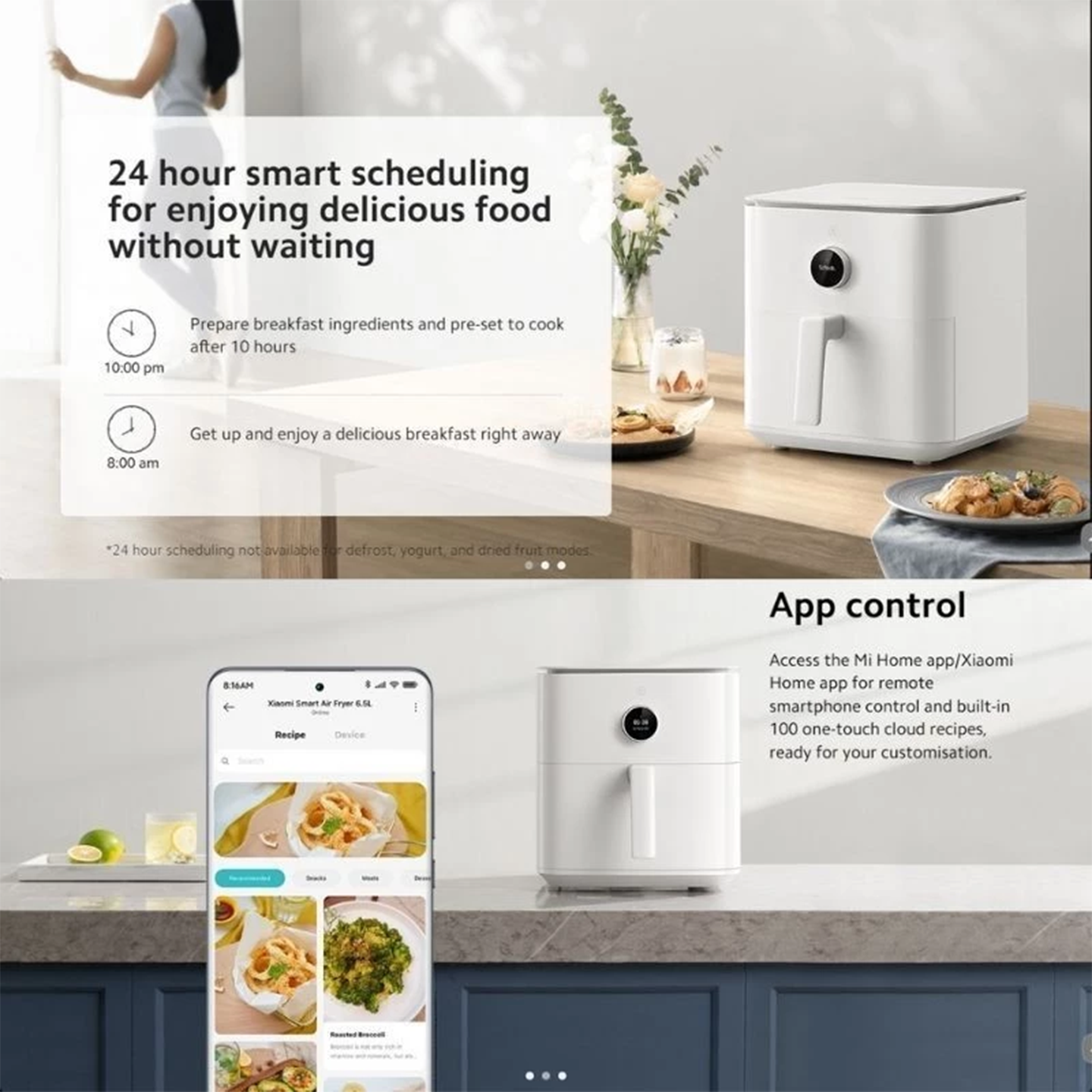 Xiaomi 6.5L Smart Air Fryer Tender Roast (BHR7359GB)