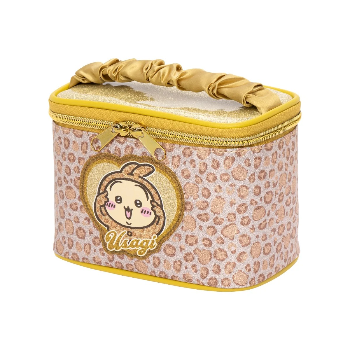 🌸 【預訂】豹紋化妝袋 - Chiikawa 18/9新品