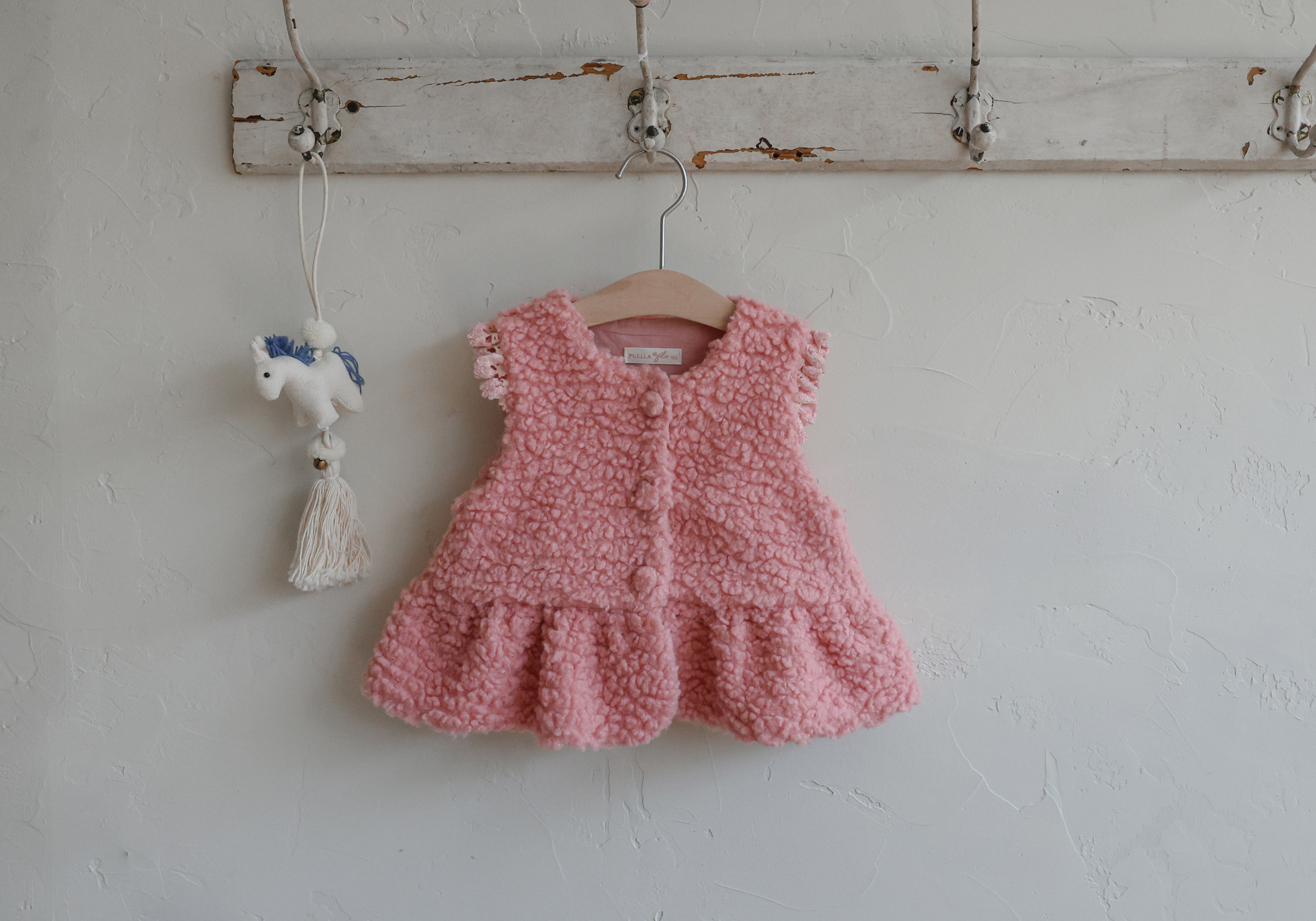 FLO | Pposong fur vest Pink