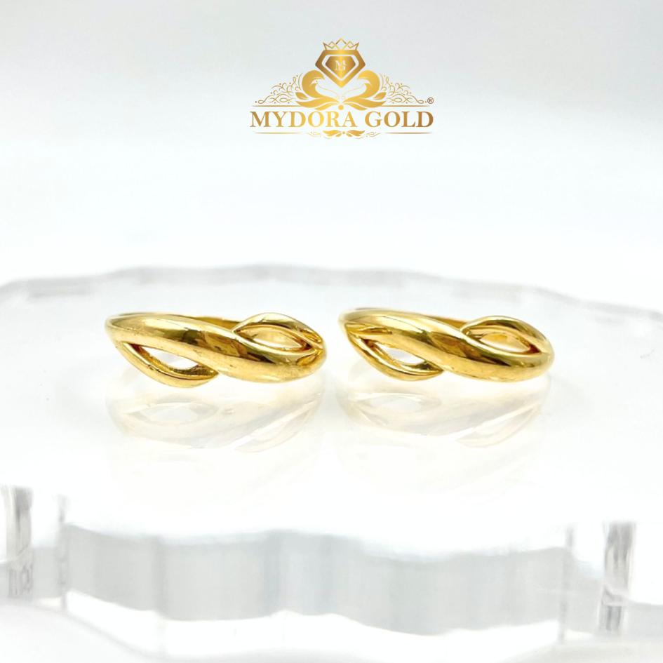 MYDORA Cincin Silang Seri (5G) l EMAS 916/ 22K