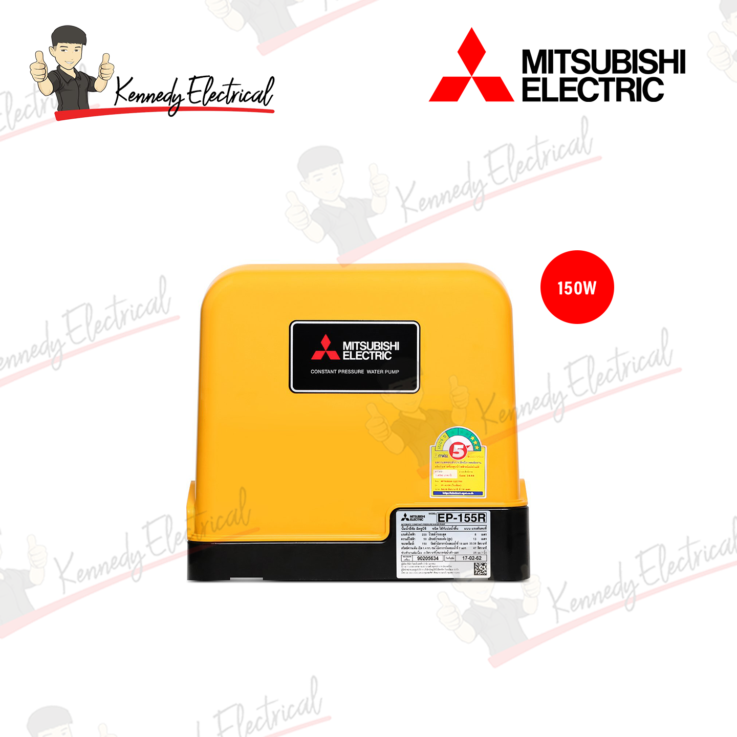 Mitsubishi 150W Automatic Pressure Pump EP-155R