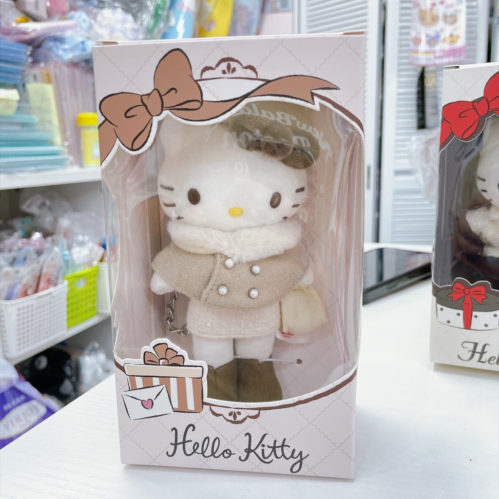 上海限定Sanrio盒裝Hello Kitty秋冬系列長腿公仔