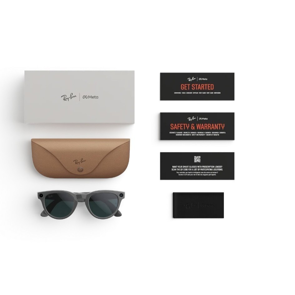 (🔥NEW RELEASE🔥) Rayban Meta Smart Glass Headliner Generation 2 32GB (Brand New Full Set)