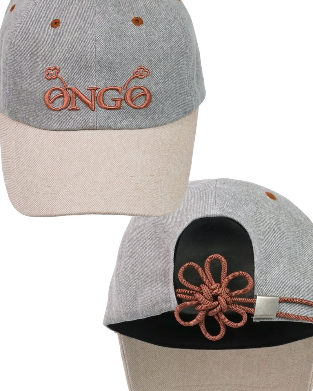 《Pre-Order》온고 ONGO old things never die Two Tone Logo Cap 拼色帽子 (2026 Ver.)