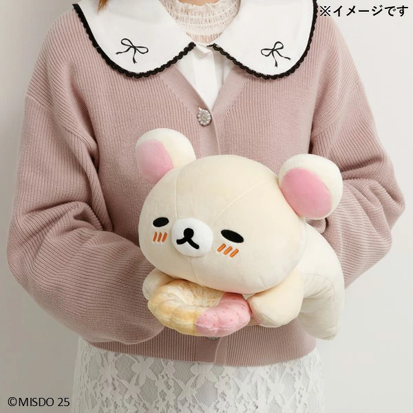RK 鬆弛熊  x MISTER DONUTx趴趴公仔 白熊