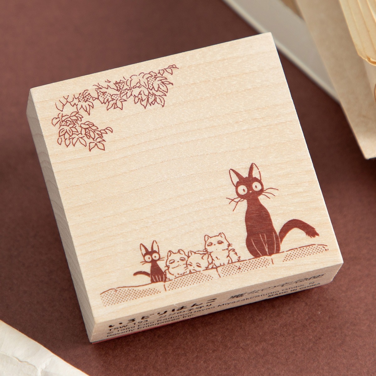 現貨｜魔女宅急便 Kiki's Delivery Service 宮崎駿 日版 Beverly 木製 印章 印仔 (TSW-193)