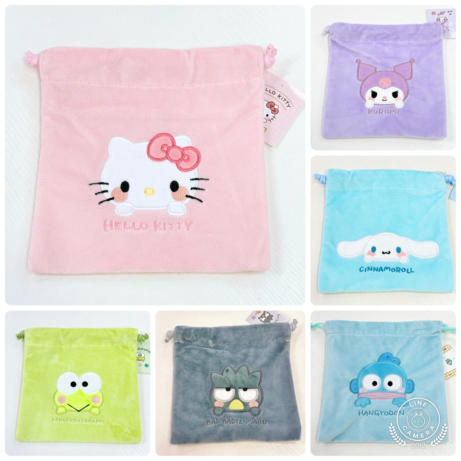 日本直送日本版sanrio毛毛索袋