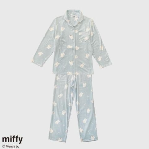 miffy 珊瑚絨 長袖長褲 睡衣 408125