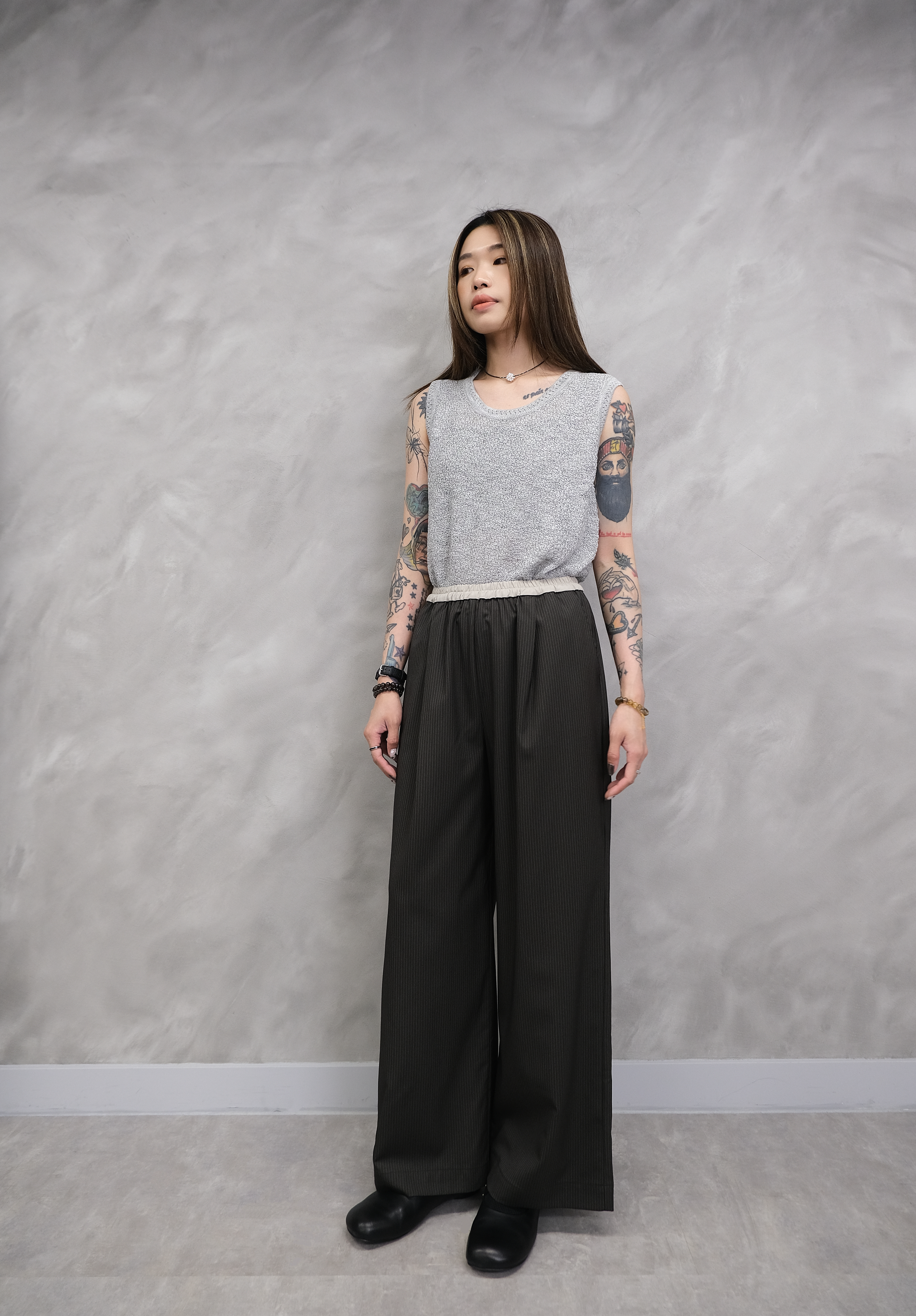 (推薦款) Striped casual pants #pt69