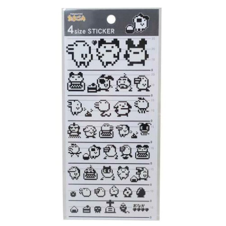 Tamagotchi 4 size sticker 218126