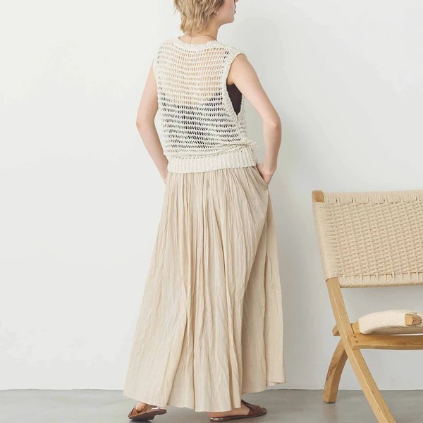 鏤空針織背心【JT035】