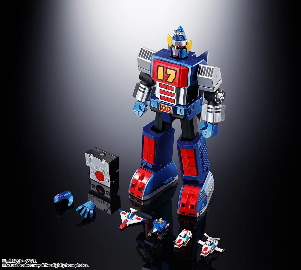 (預訂訂金 $900) (總價 $2006) Bandai 超合金魂 GX-101S 大鐵人17 & 18 重力子BOX (行版) Soul of Chogokin Daitetsujin 17 & One-Eight Graviton BOX