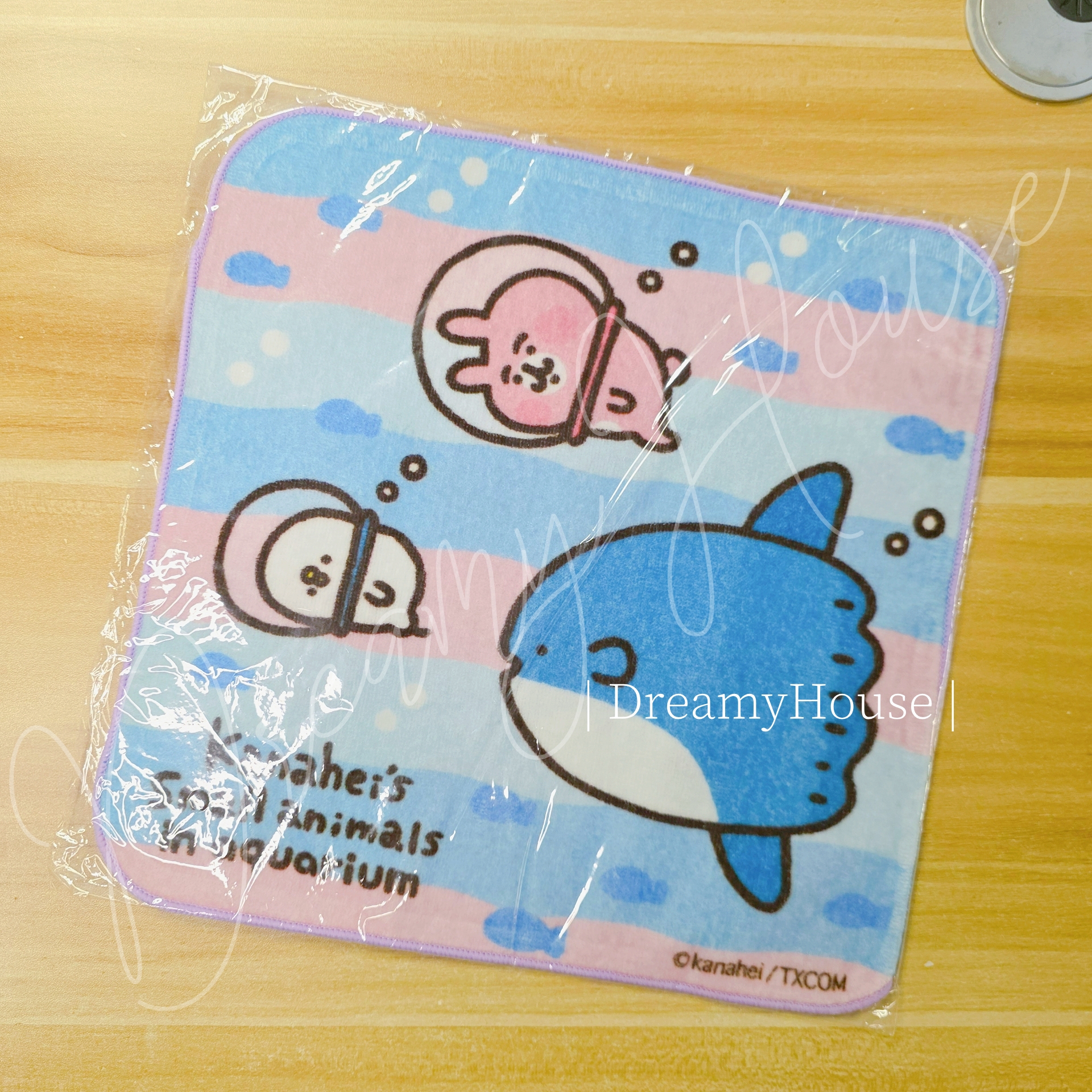 日本 kanahei 水族館限定 手巾 毛巾 方巾
