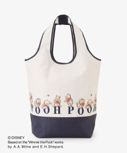 [訂購] [日本直送] 🍯 Afternoon Tea Disney Collection「Winnie the Pooh」摺疊保冷購物袋 L   {TF260757}