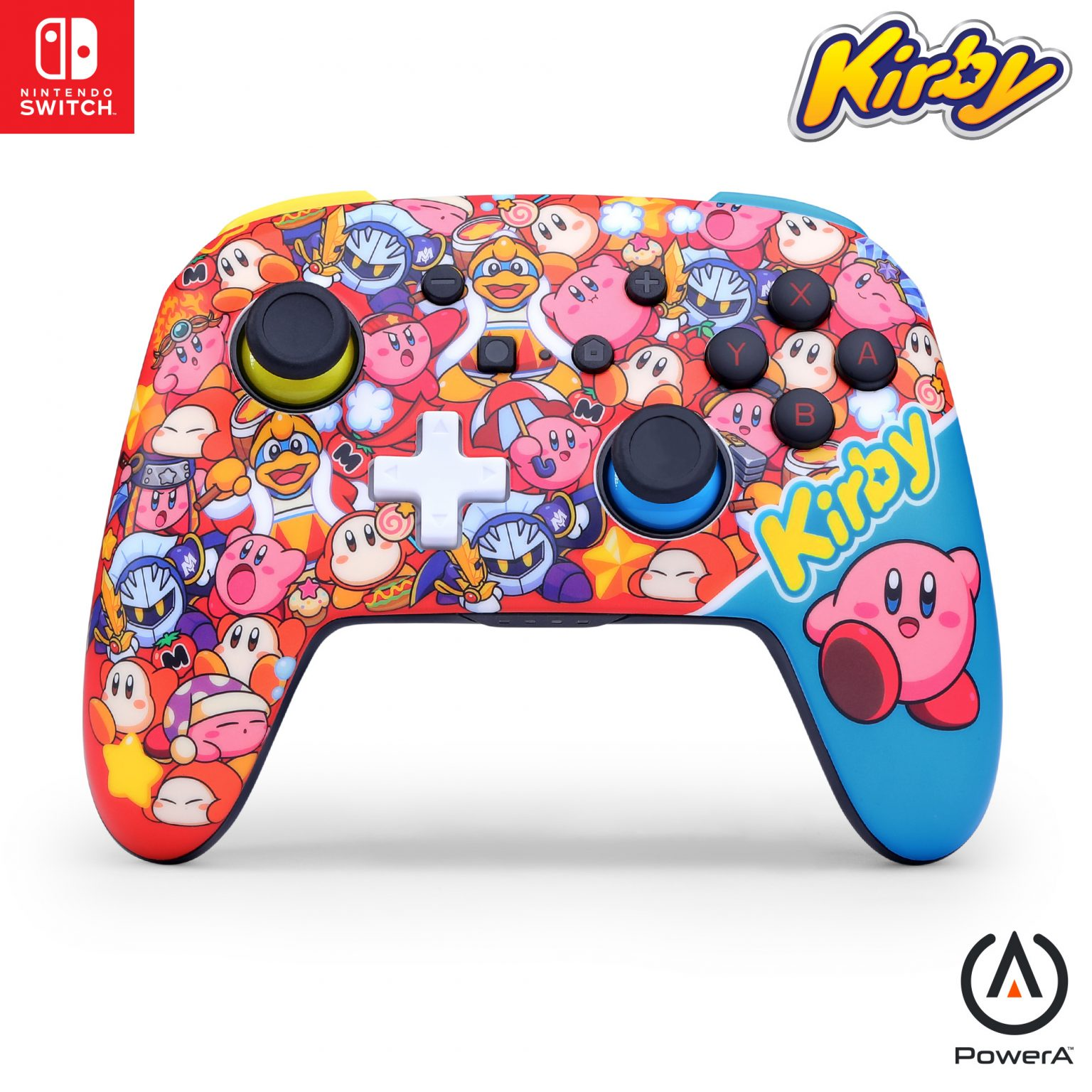 NSW PowerA 增強型無線控制器 (星之卡比) / Enhanced Wireless Controller (World Of Kirby)  香港行貨 任天堂官方授權產品 NSGP0443-01 SW2-0500