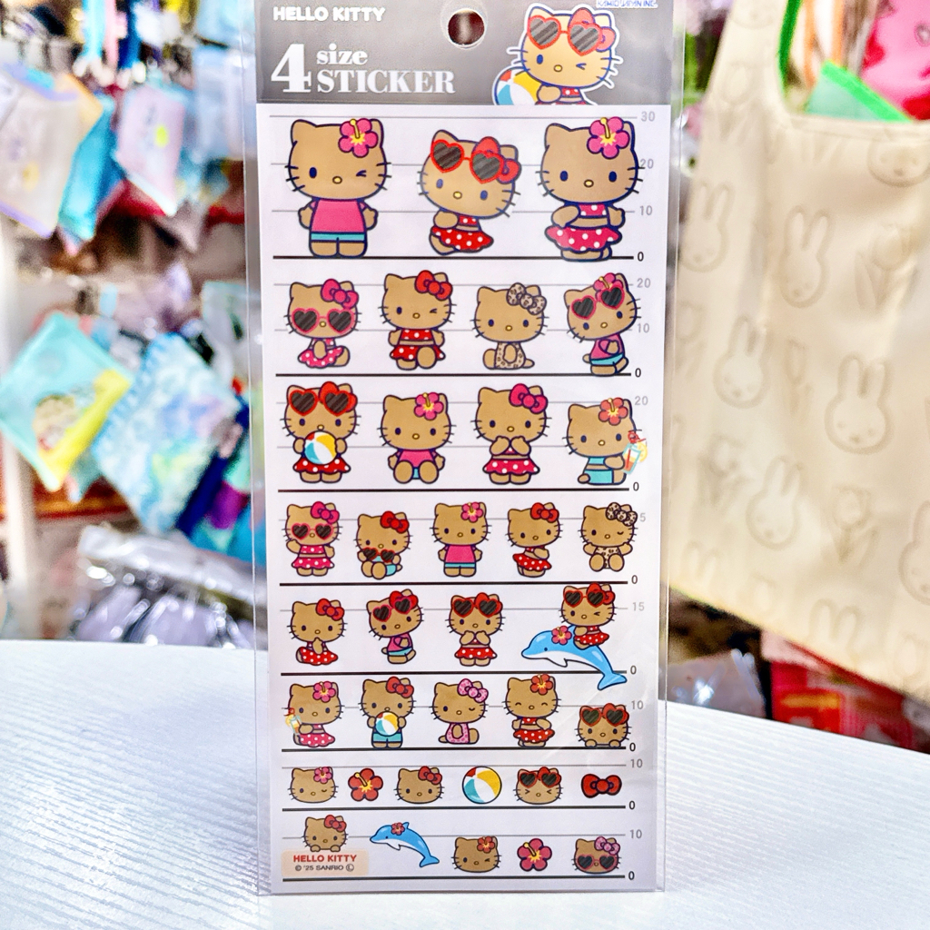 日本製造Sanrio黑皮-夏日系列貼紙