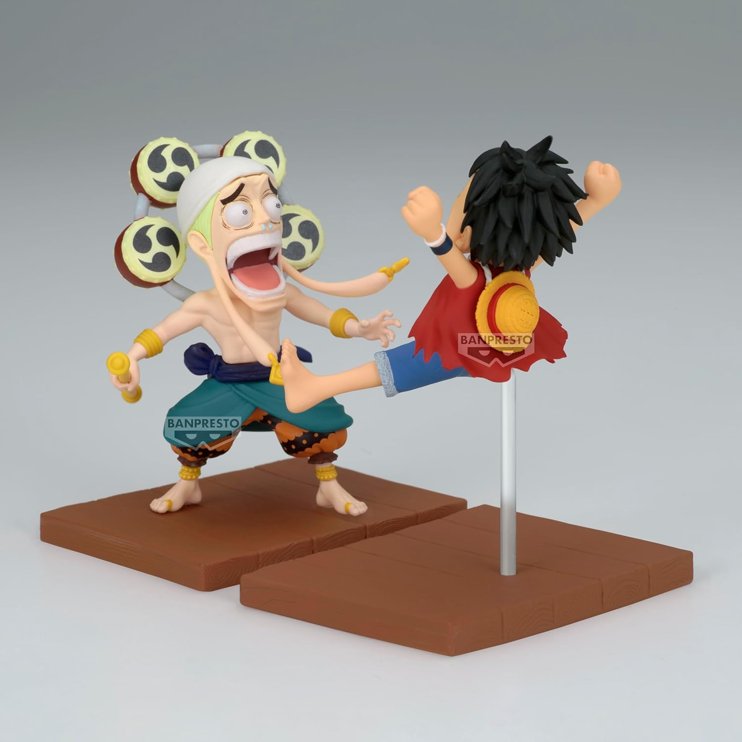 Banpresto, World Collectable Figure (WCF): One Piece, Log Stories, Monkey D. Luffy & Enel