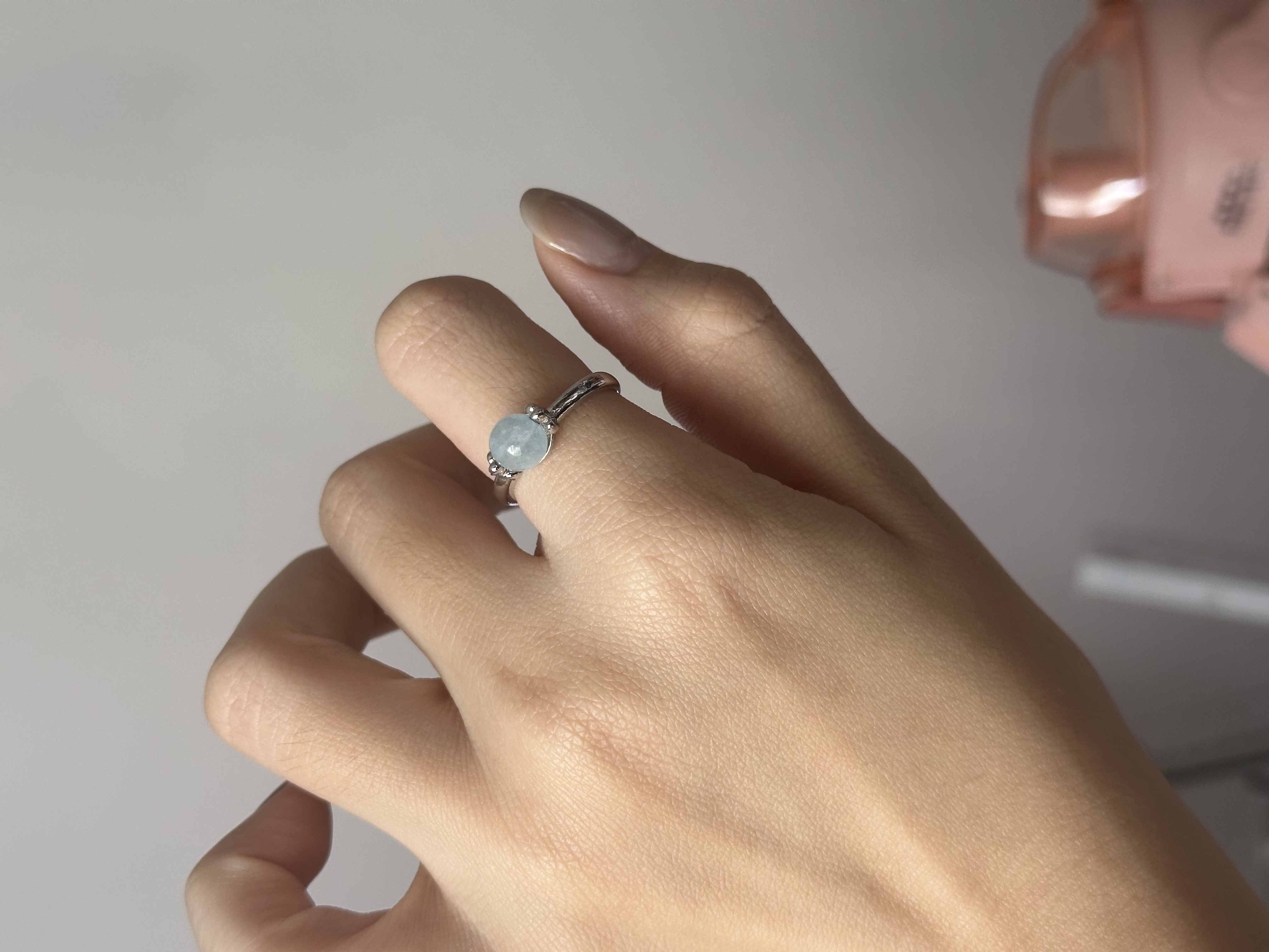 海蓝宝戒指 ｜ Aquamarine Ring 