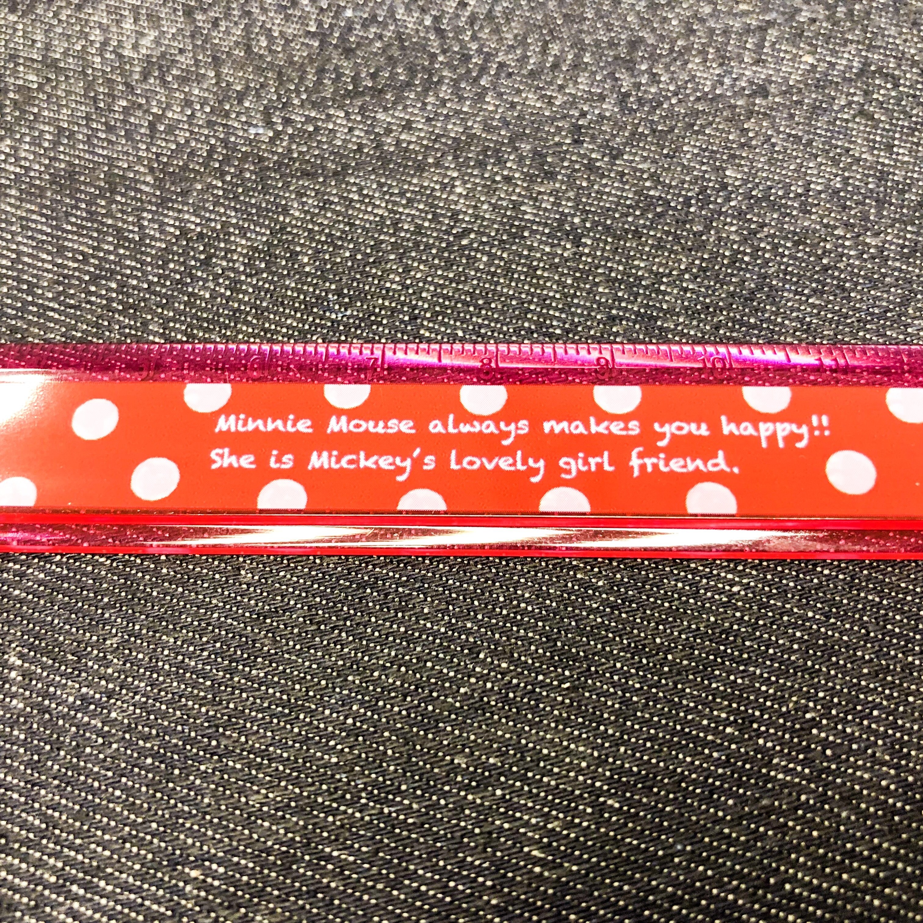 30CM 摺尺 Minnie Mouse    S4009541