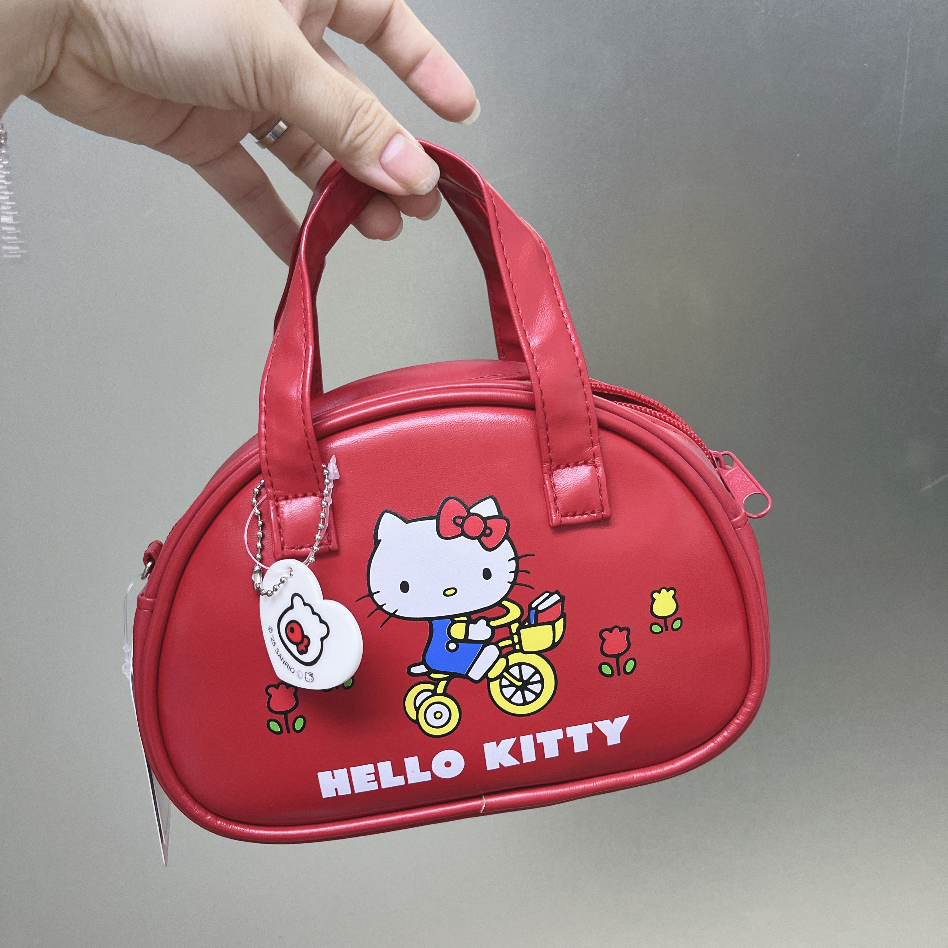 日本現貨/預訂📍日本Sanrio復古圖案兩用小手袋