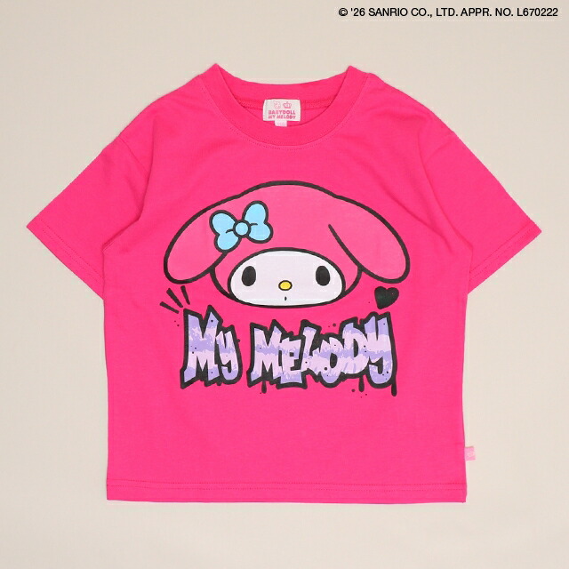 🆕【⭐訂購⭐】🇯🇵日本直送🌀#Sanrio 塗鴉風卡通圖案 短袖tee［4款選］🌀 [ELFA-0055][260705]