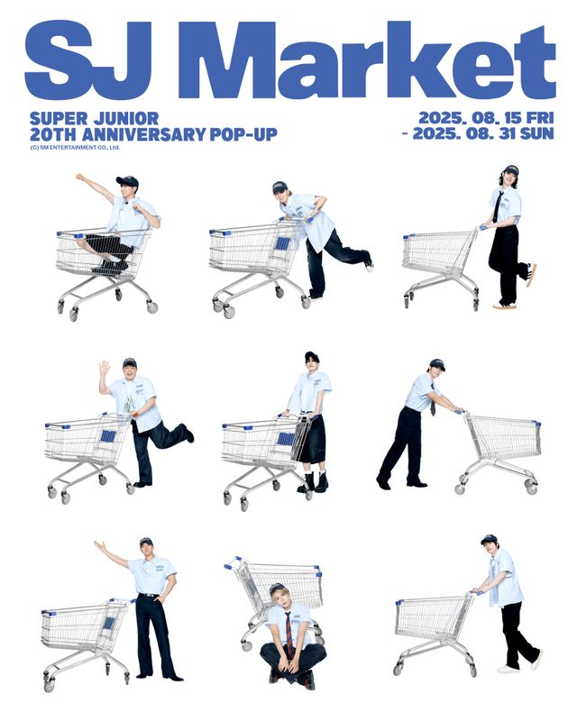 MYROOM415 韓國代購│Super Junior Popup SJ MARKET 現場