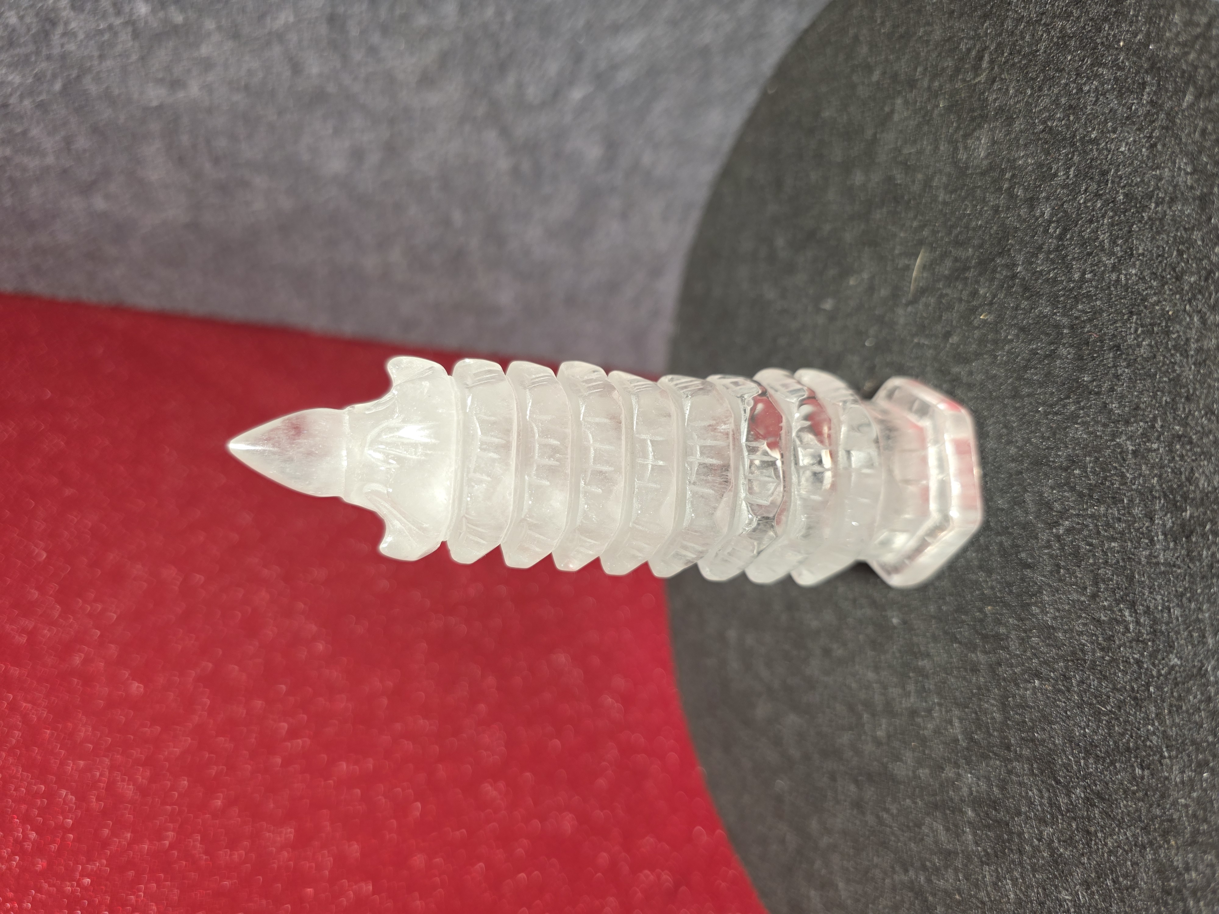 白水晶九層文昌塔