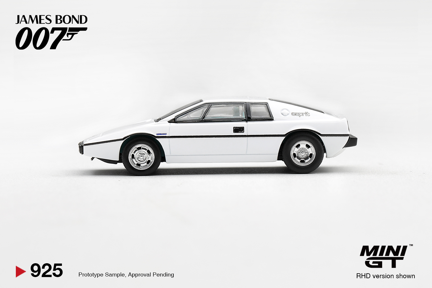 MINI GT 007 Lotus Esprit S1 “The Spy Who Loved Me” / English Blister Packaging ( MGT00925-007E )  MINIGT