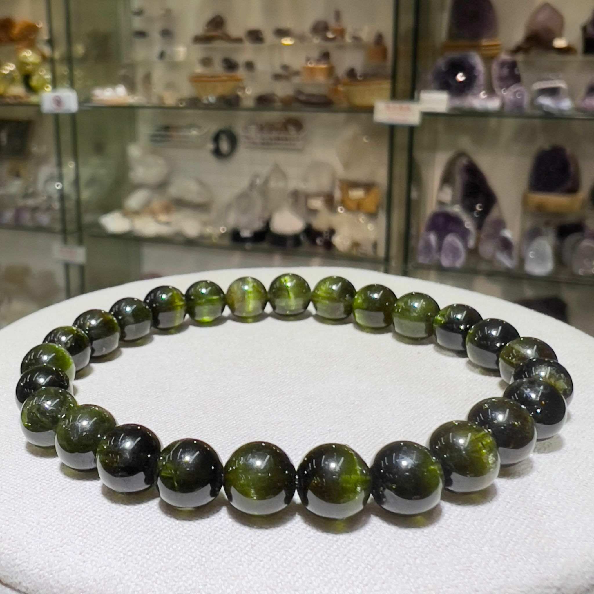 綠碧璽手串 7mm+/-