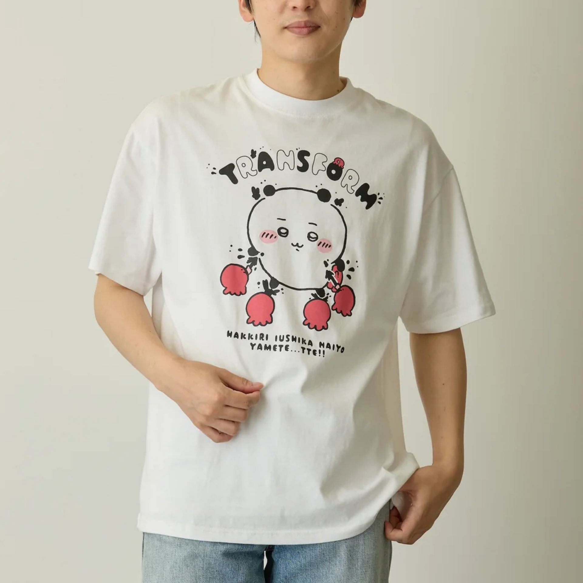 日本預訂📍日本Chiikawa章魚攻擊圖案短袖Tee